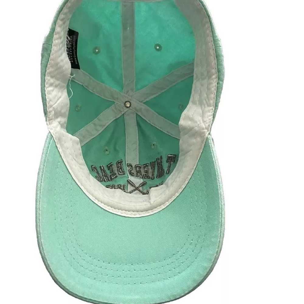 Ft. Myers Beach Florida Hat Mint Green Embossed 3… - image 4