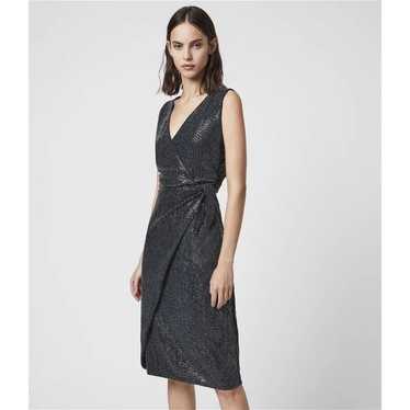 Allsaints ALL SAINTS Womens Dress Allegra Wrap Sh… - image 1