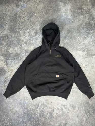 Carhartt × Vintage Vintage Carhartt quarter zip r… - image 1