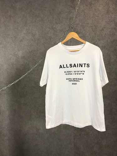 Allsaints × Art Allsaints art center logo tee