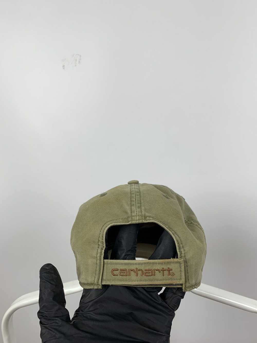 Carhartt × Vintage 90s Vintage Carhartt Khaki Cap… - image 6