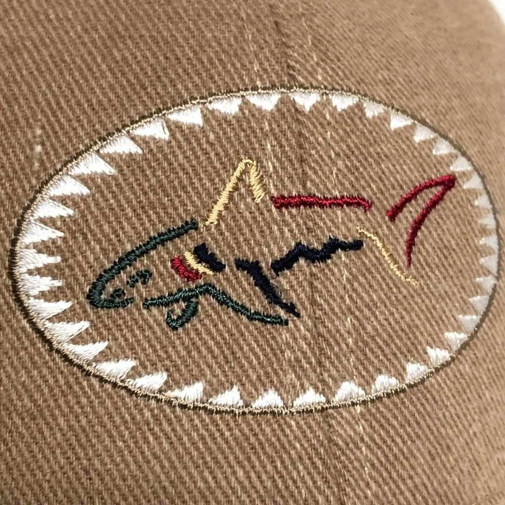 Vintage Greg Norman Hat Shark Tooth Mens Logo ATT… - image 2