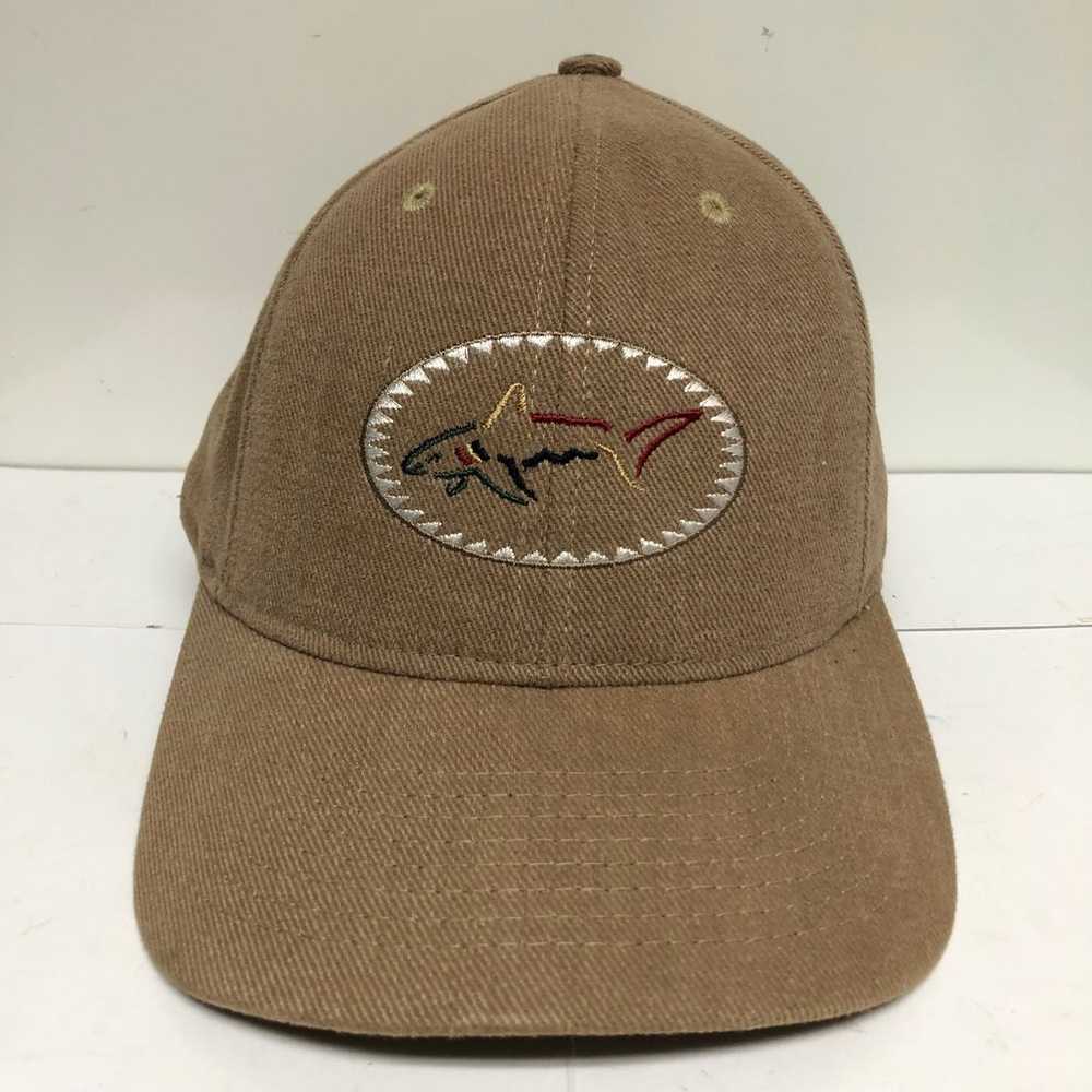 Vintage Greg Norman Hat Shark Tooth Mens Logo ATT… - image 4