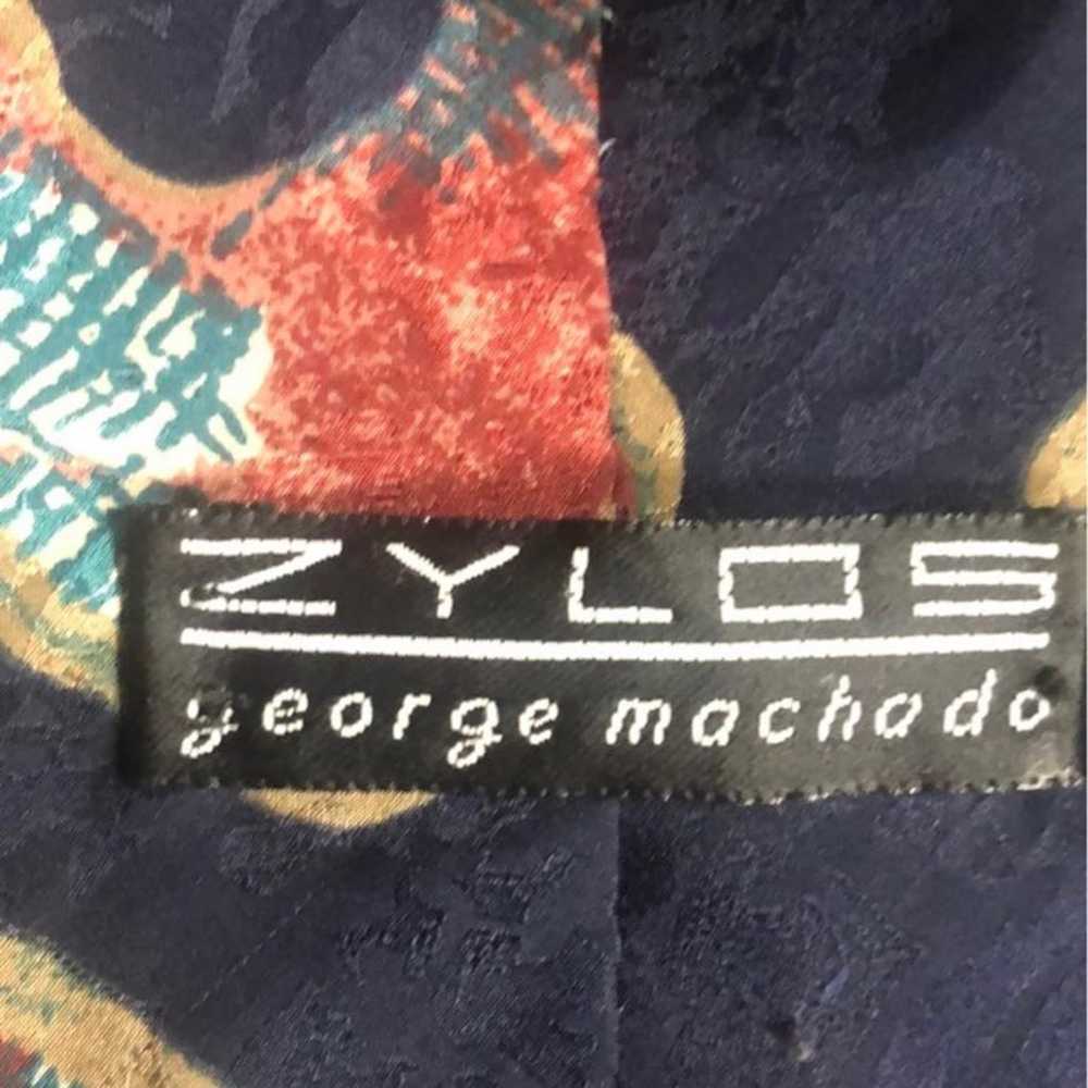 Vintage Zylos George Machado tie - image 10