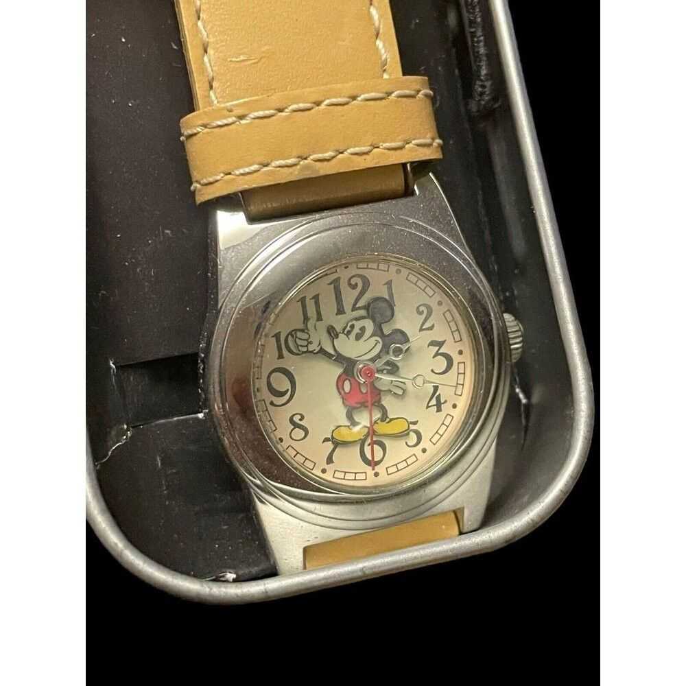 Disney × Mickey Mouse × Watch Vintage Style Disne… - image 2