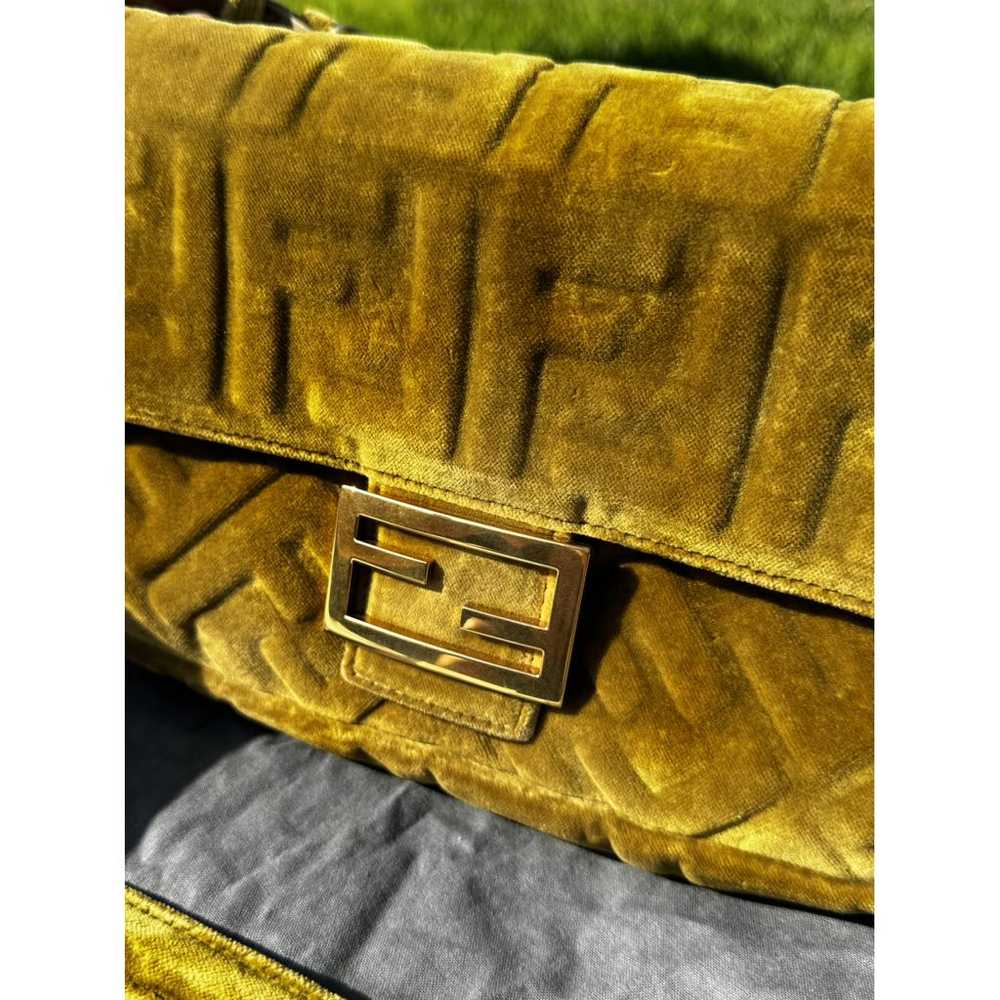 Fendi Baguette velvet handbag - image 6