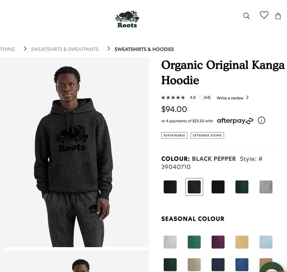 Roots ROOTS Organic Original Kanga Hoodie - image 5