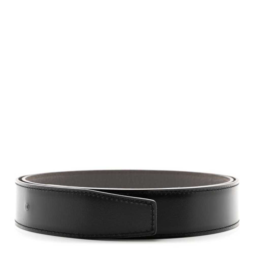 HERMES Box Togo 32mm Belt Strap 90 36 Black Etain - image 1