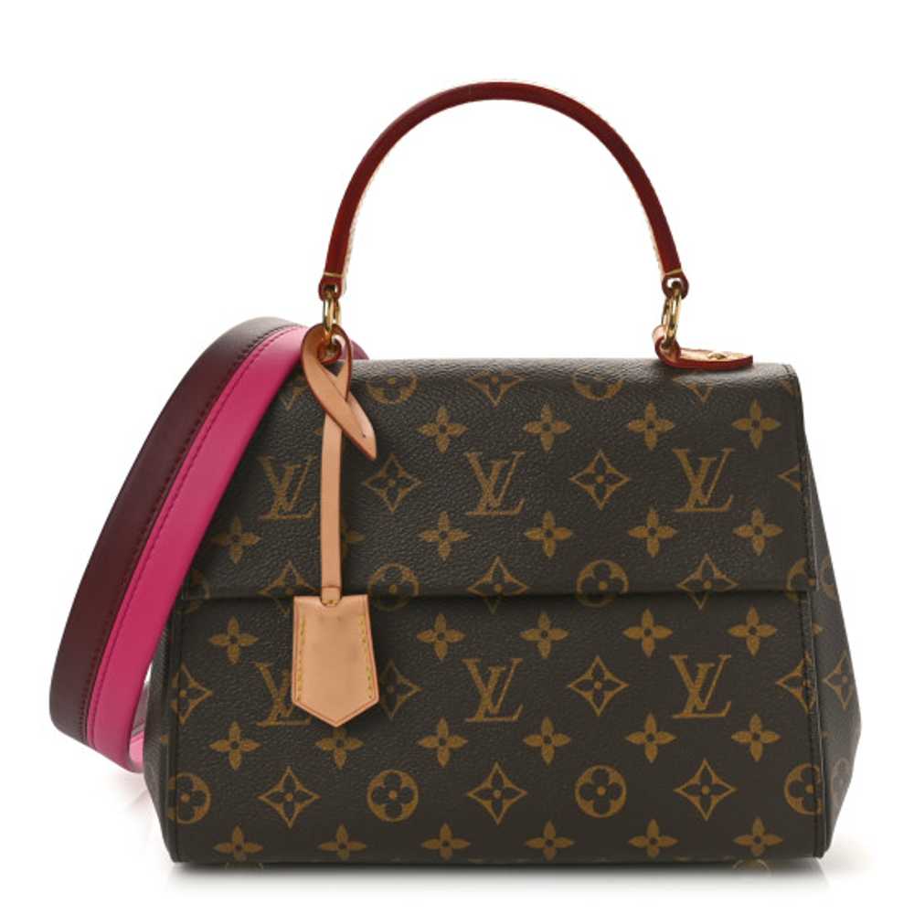 LOUIS VUITTON Monogram Cluny BB Bordeaux Fuchsia - image 1