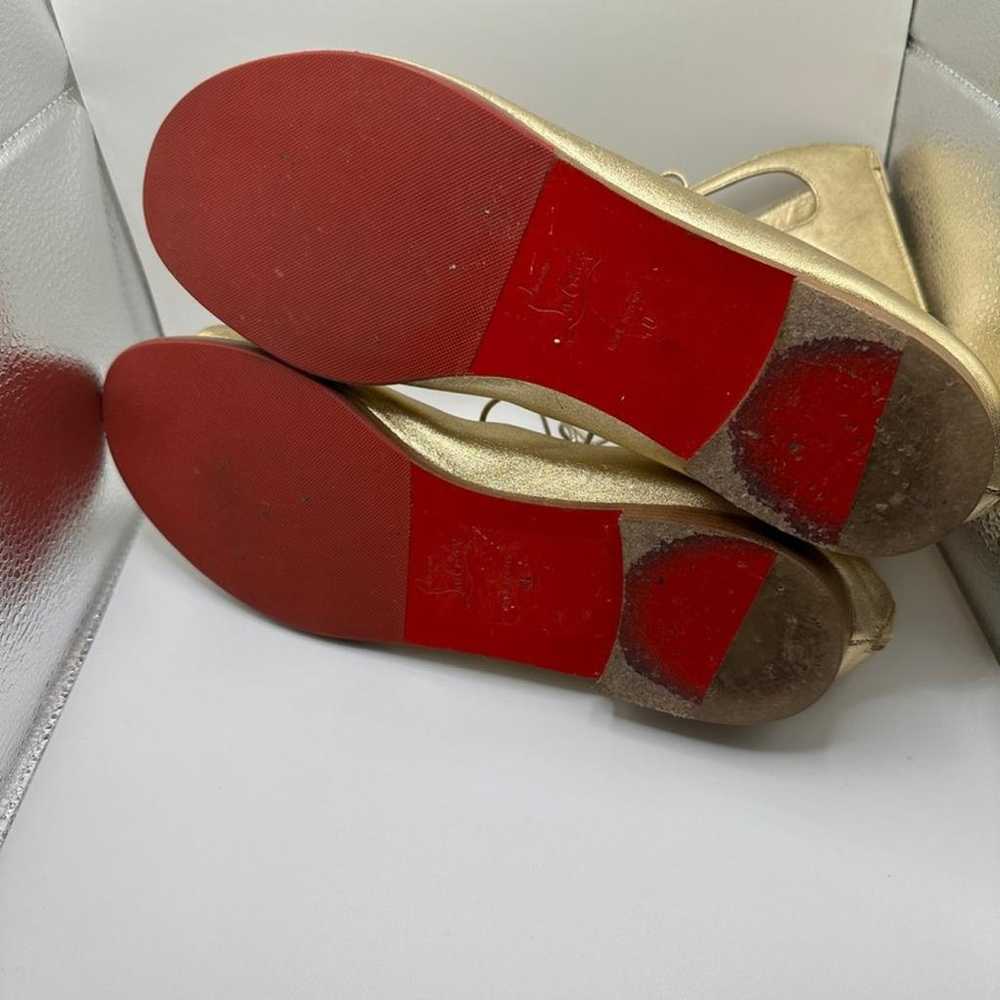 Christian Louboutin Leather flats - image 5