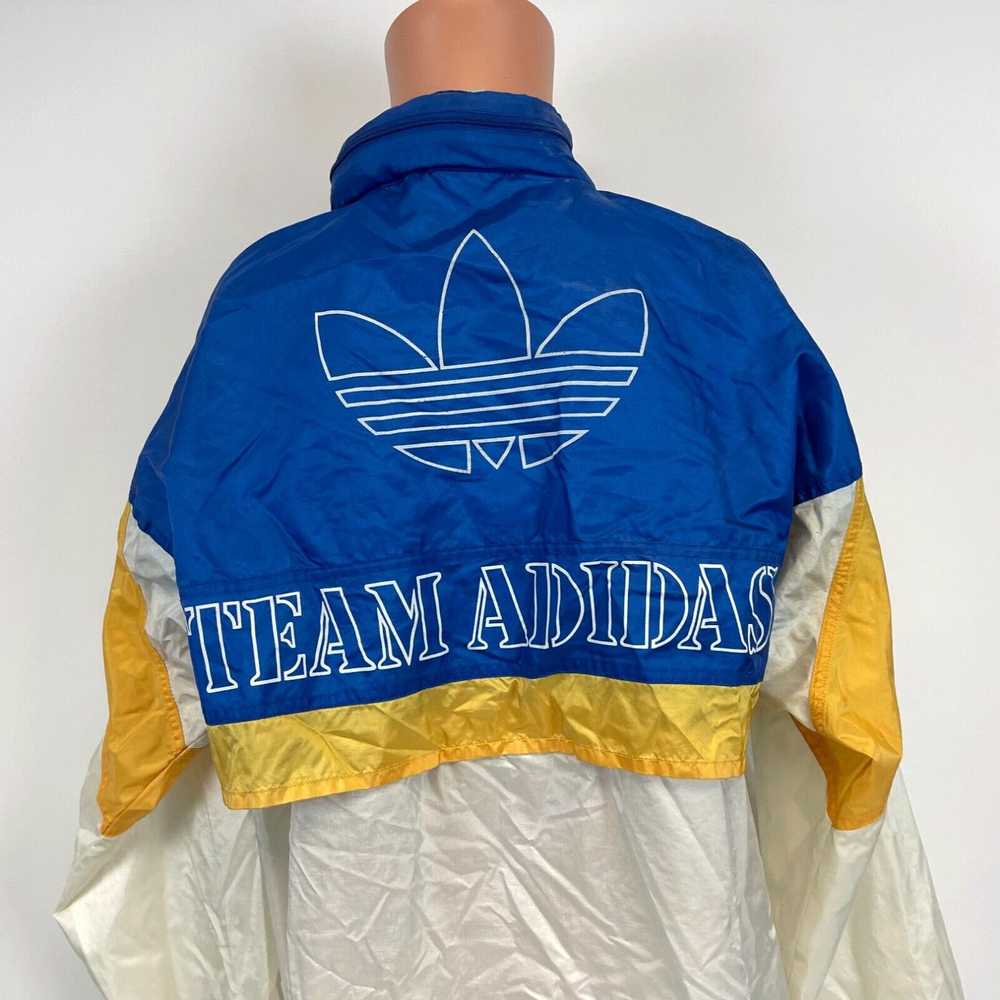 Adidas Adidas Team Trefoil Logo Windbreaker Jacke… - image 1