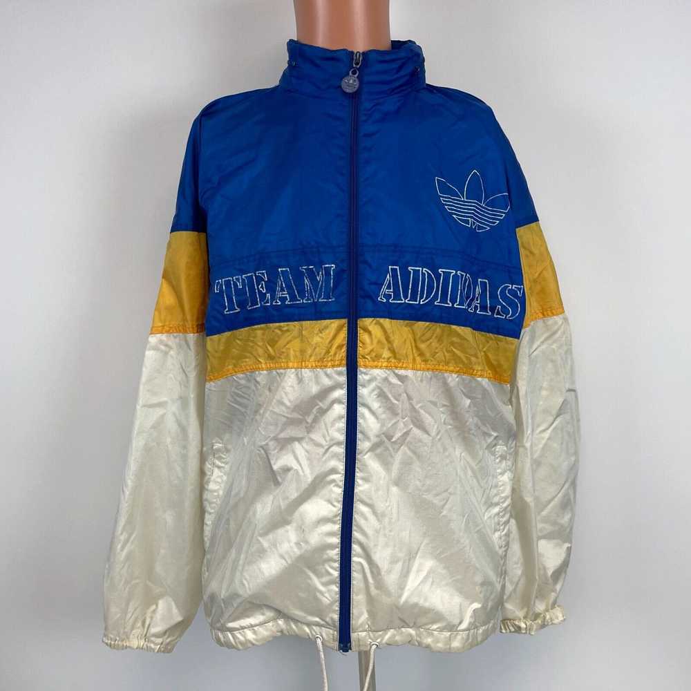 Adidas Adidas Team Trefoil Logo Windbreaker Jacke… - image 3