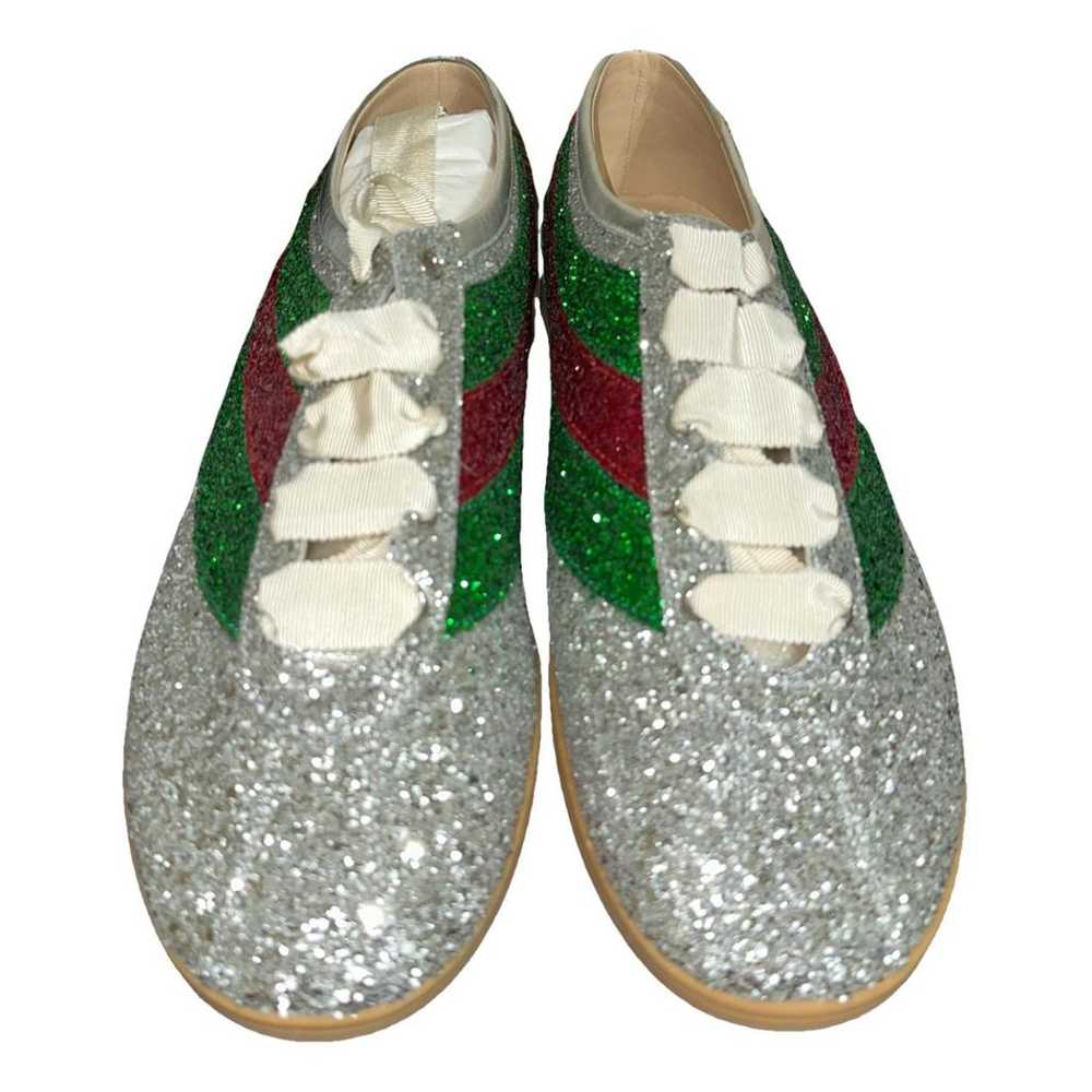 Gucci Glitter low trainers - image 1