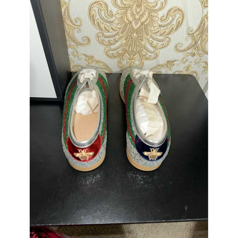 Gucci Glitter low trainers - image 8