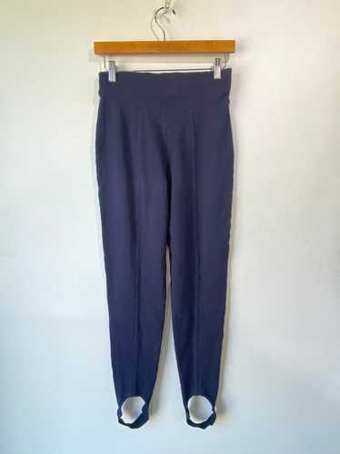 Vintage Laura Ashley Navy Stirrup Pants