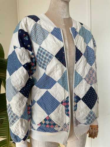 Patchwork Quilted Bomber