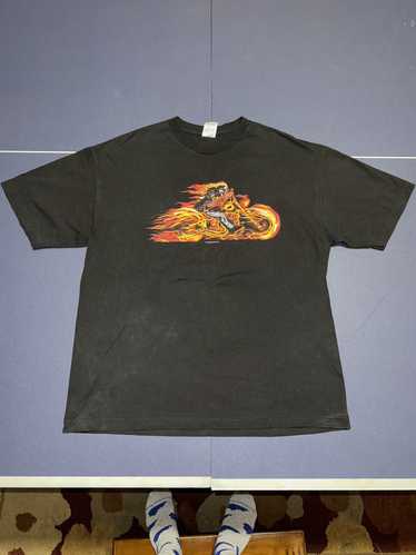 Aaa × Vintage 2006 Good Sports Inc Biker and Flame