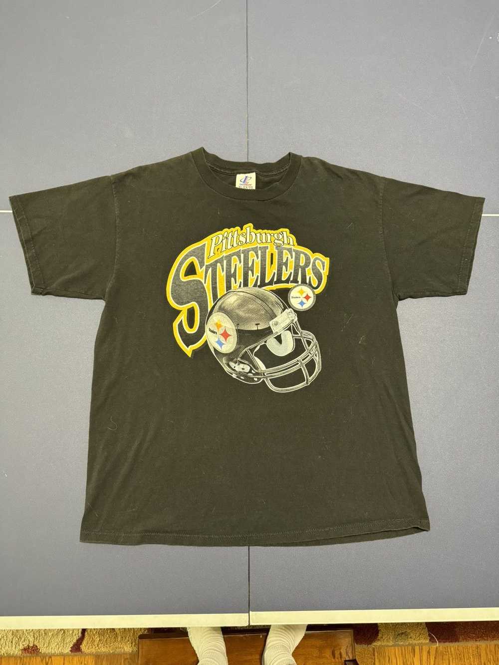 NFL × Vintage Pittsburgh Steelers Vintage Y2K bla… - image 1