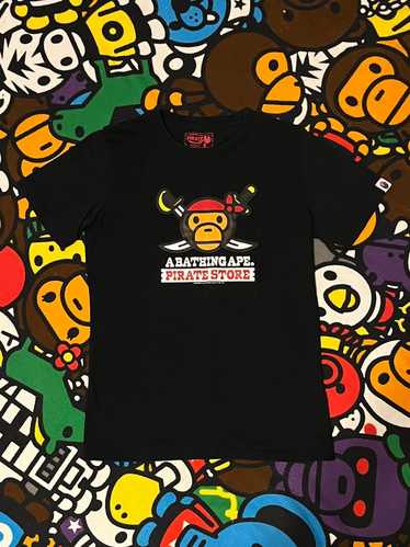 Bape Bape Pirate Store Milo Tee - image 1