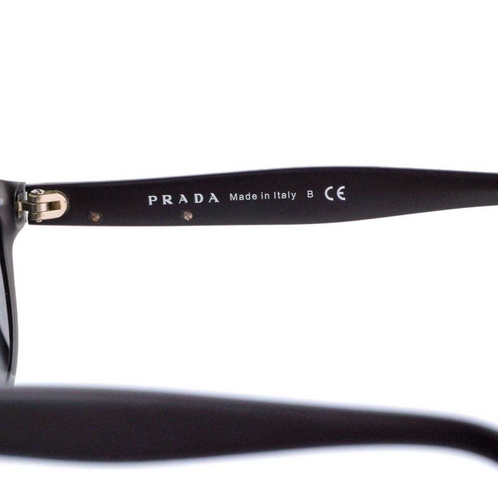 Prada Prada SPR 09P Silver Logo Sport Black Aviat… - image 4