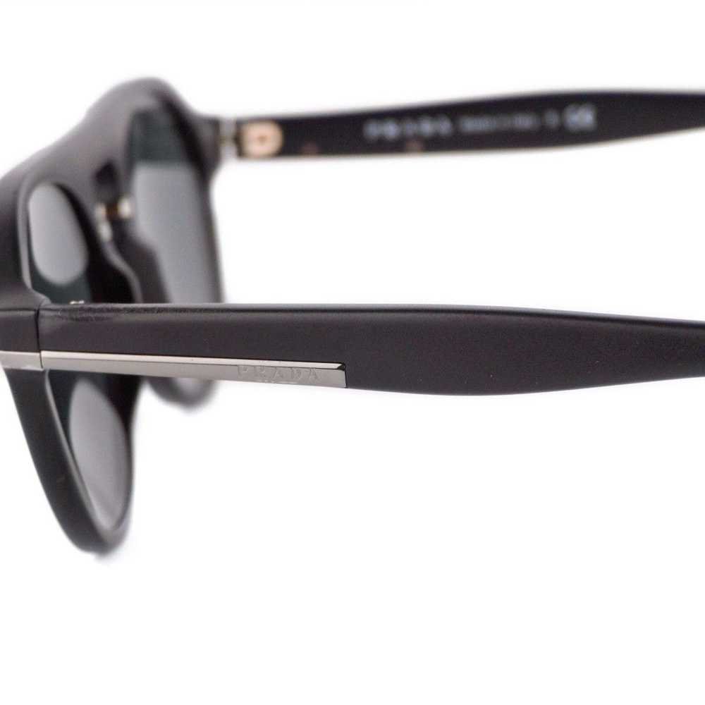 Prada Prada SPR 09P Silver Logo Sport Black Aviat… - image 6