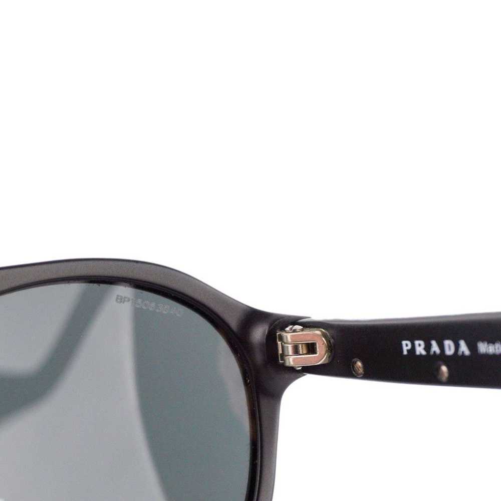 Prada Prada SPR 09P Silver Logo Sport Black Aviat… - image 7