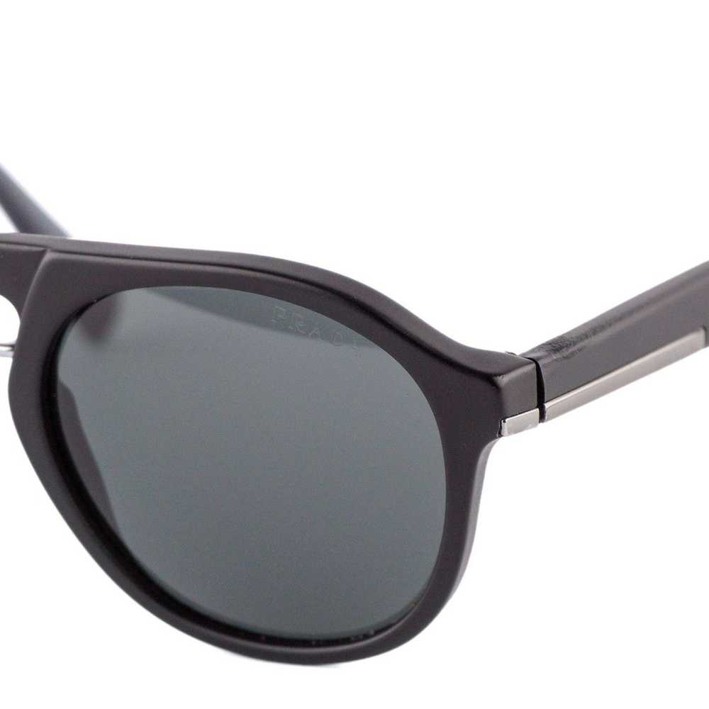 Prada Prada SPR 09P Silver Logo Sport Black Aviat… - image 8