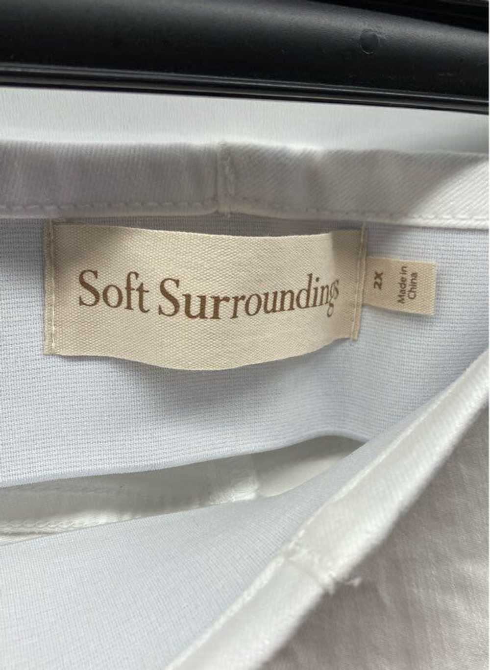 Soft Surroundings Women White Jeans Sz 2X NWT - image 4