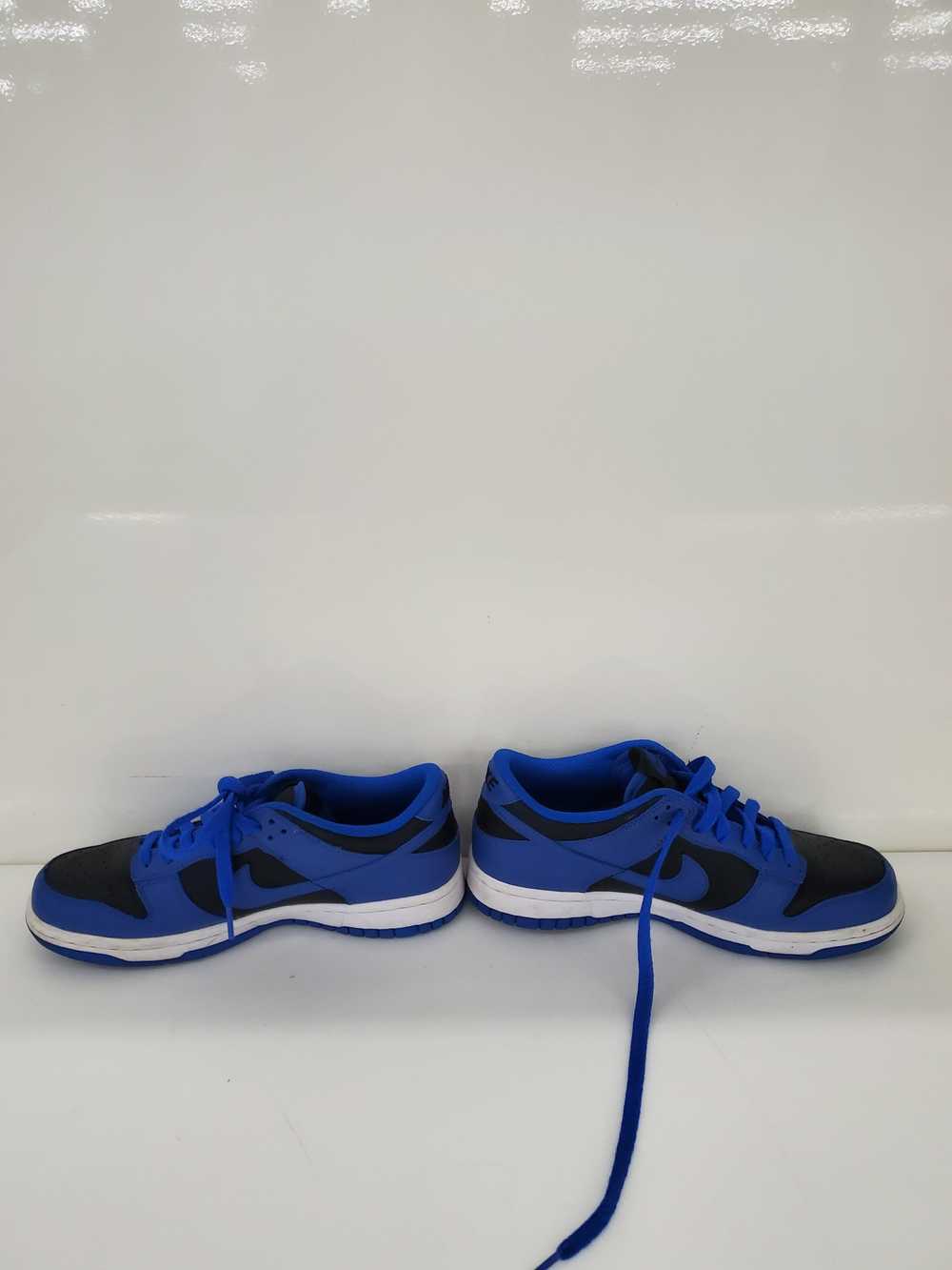 Women Nike Blue Black Dunk Low (GS) Hyper Cobalt … - image 2