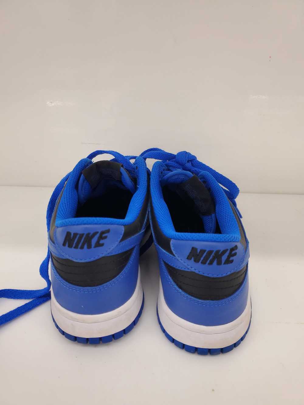 Women Nike Blue Black Dunk Low (GS) Hyper Cobalt … - image 4