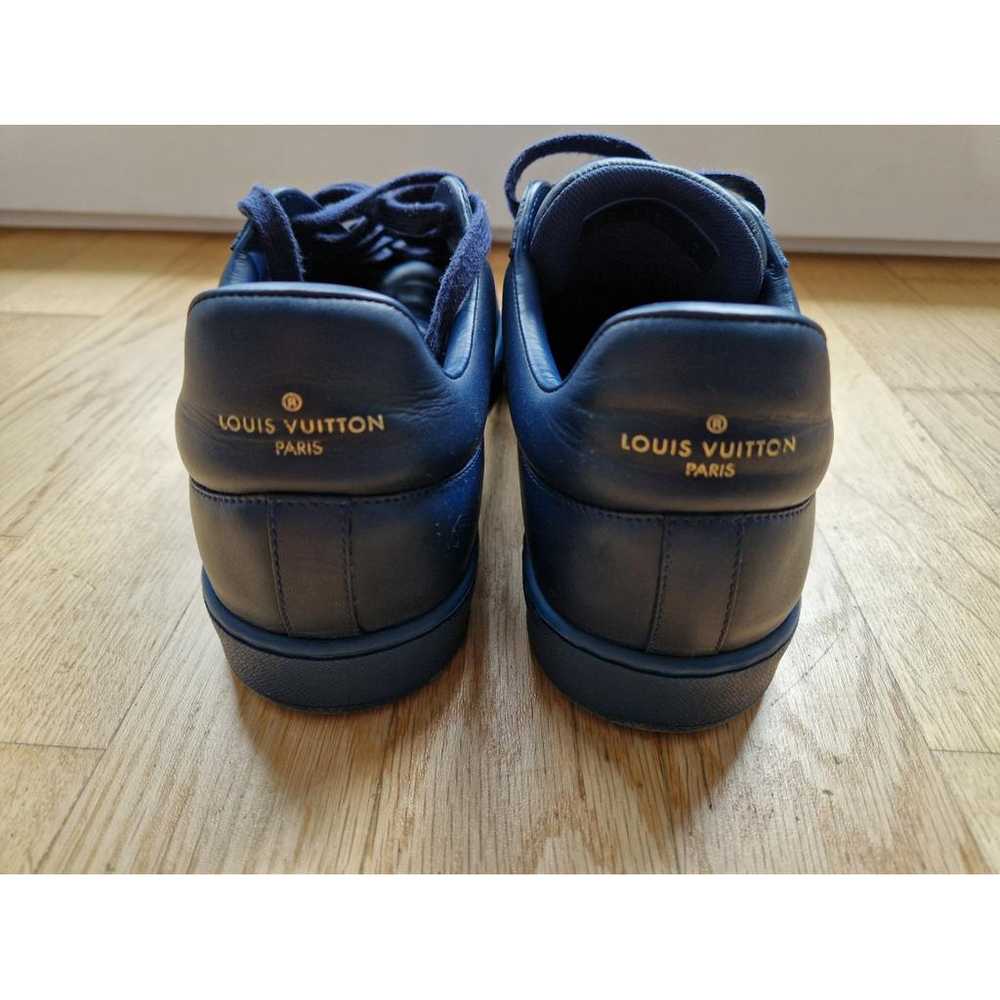 Louis Vuitton Luxembourg leather low trainers - image 3