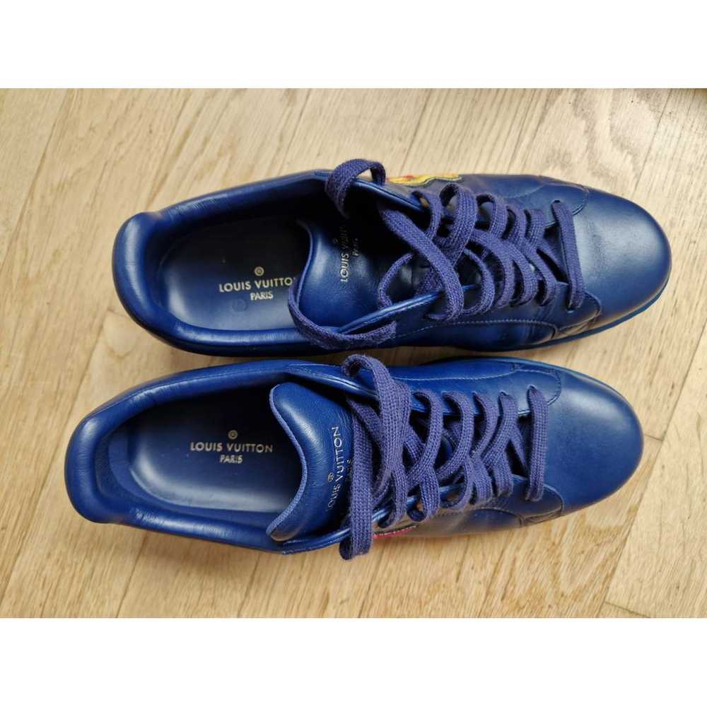 Louis Vuitton Luxembourg leather low trainers - image 6