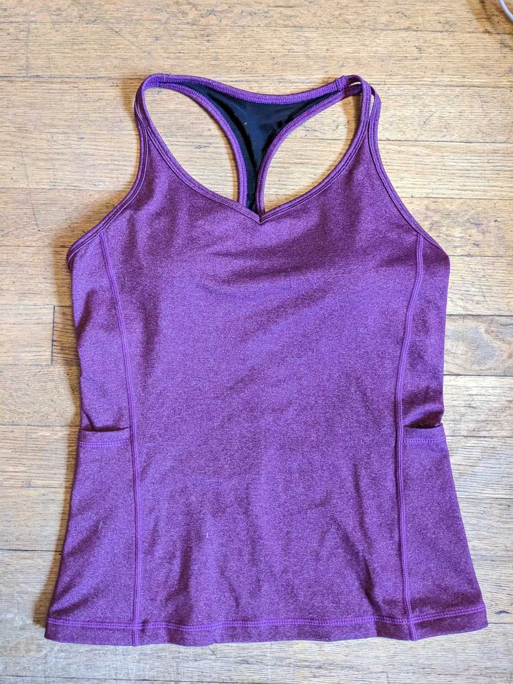 Senita Athletics Finish Line Tank - Heather Purple - image 4