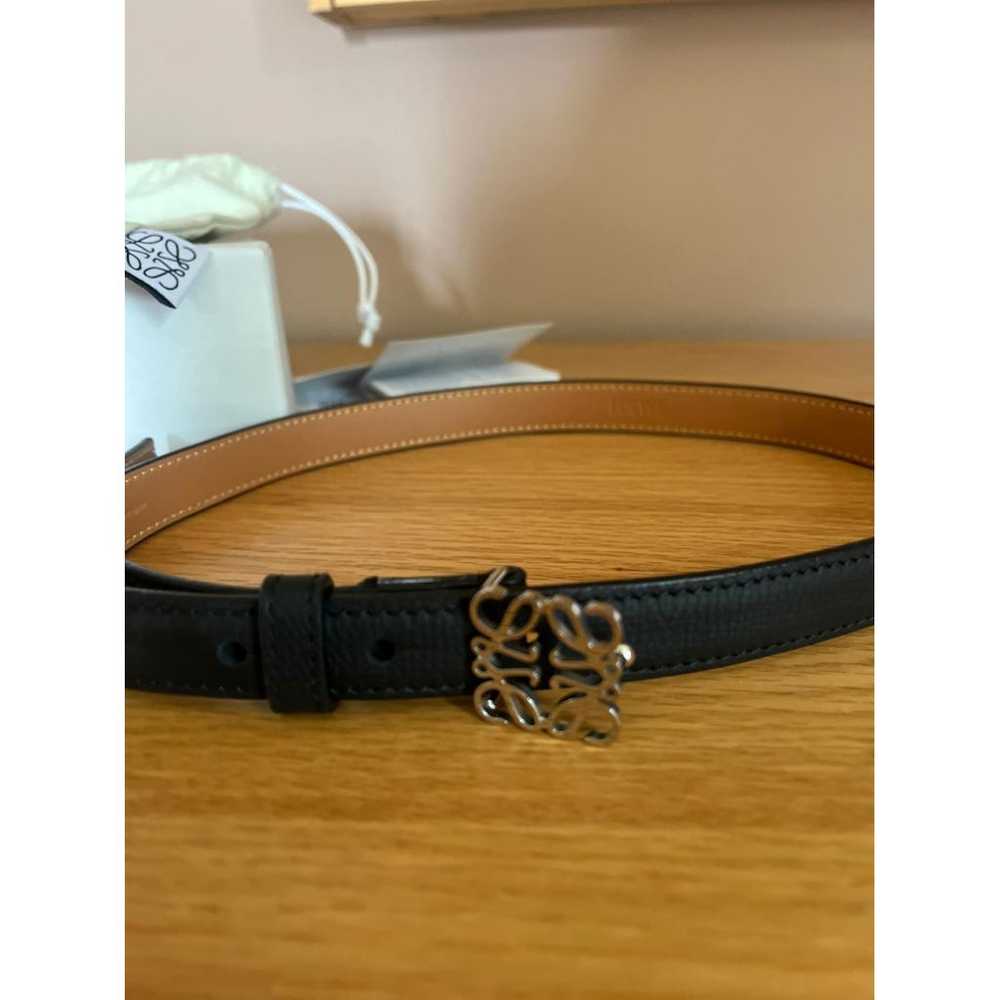 Loewe Anagram leather belt - image 4