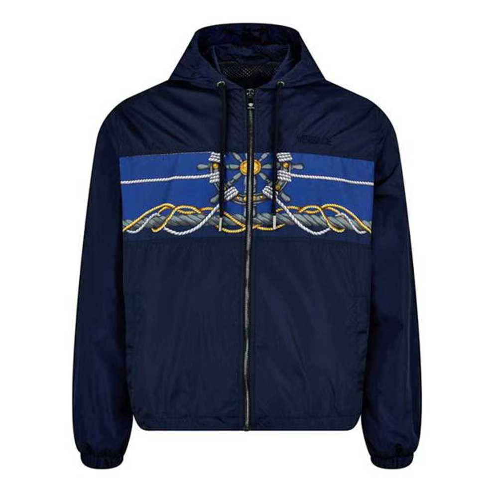 Versace o1g2r1mq0824 Nautical Windbreaker Jackets… - image 1