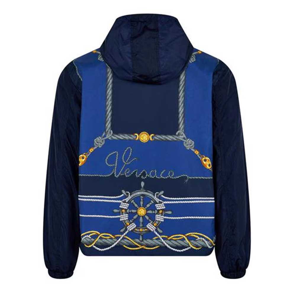 Versace o1g2r1mq0824 Nautical Windbreaker Jackets… - image 2