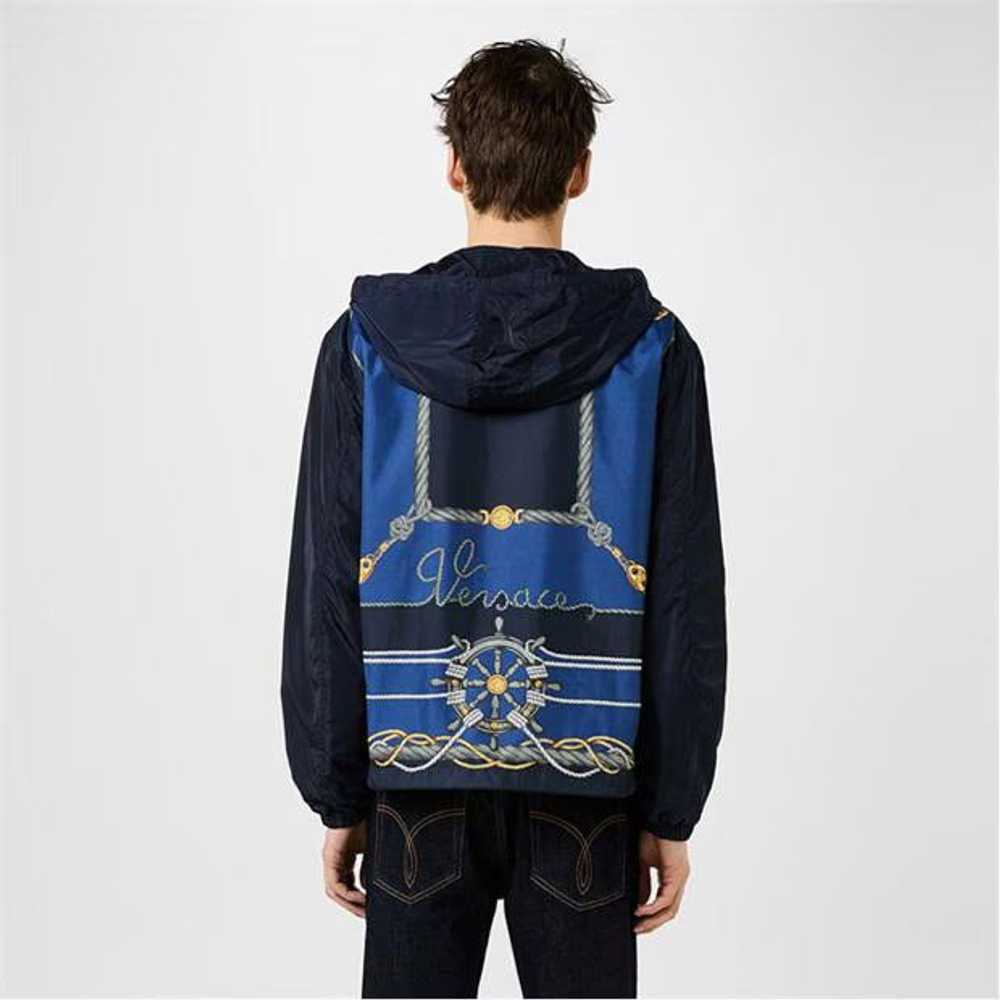 Versace o1g2r1mq0824 Nautical Windbreaker Jackets… - image 5