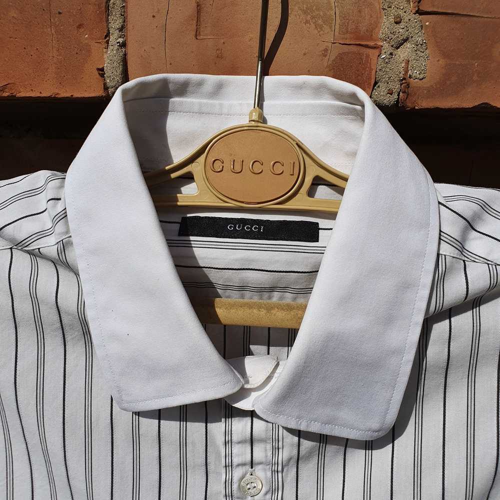 Gucci × Tom Ford × Vintage Gucci Slim Fit Cotton … - image 10