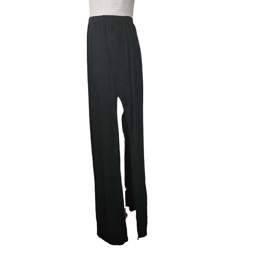 Emma + Sam Black Maxi Skirt with Side Slit Size S… - image 2