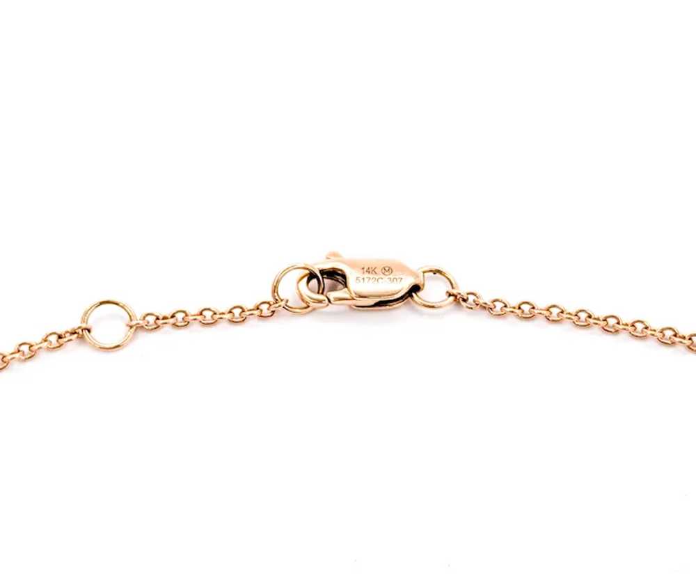 Elegant Bezel Set Diamond Station Bracelet in 14k… - image 4