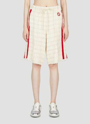 Gucci Interlocking G Tweed Bermuda Shorts - image 1