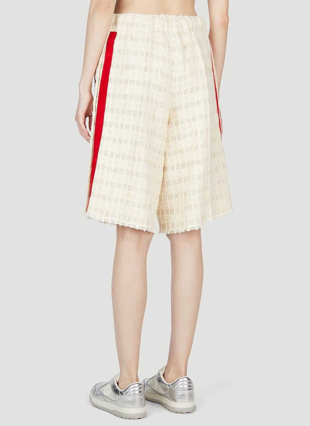 Gucci Interlocking G Tweed Bermuda Shorts - image 4