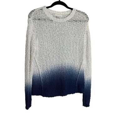 Boston Proper Boston Proper Ombré Knit Sweater Whi