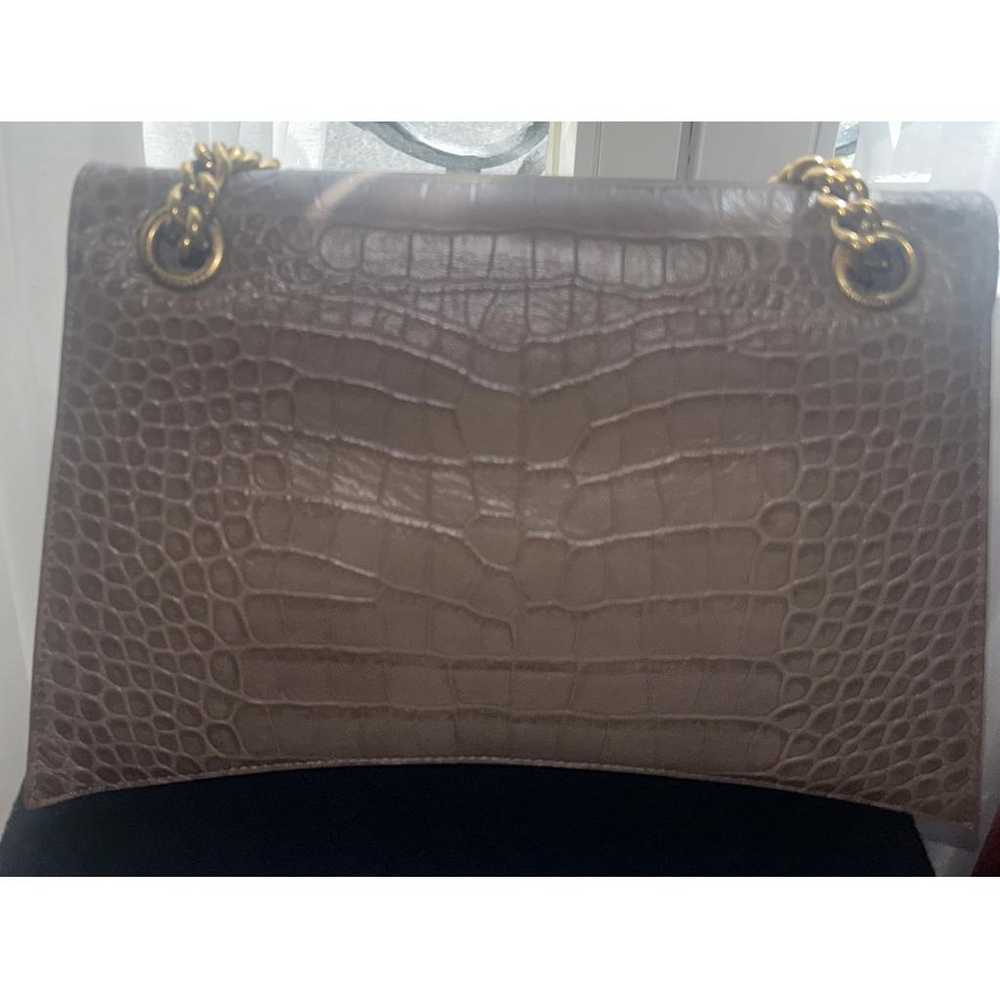 Balenciaga Crush crocodile handbag - image 2