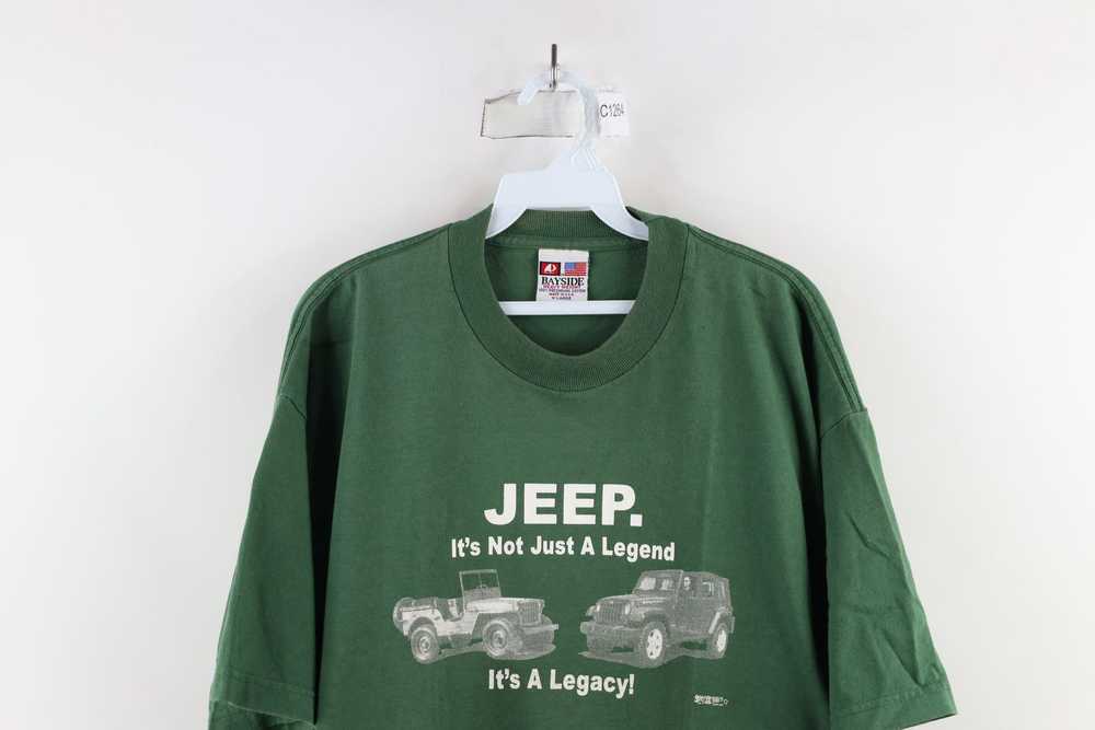 Vintage Vintage 90s Spell Out Jeep Motors Legacy … - image 2