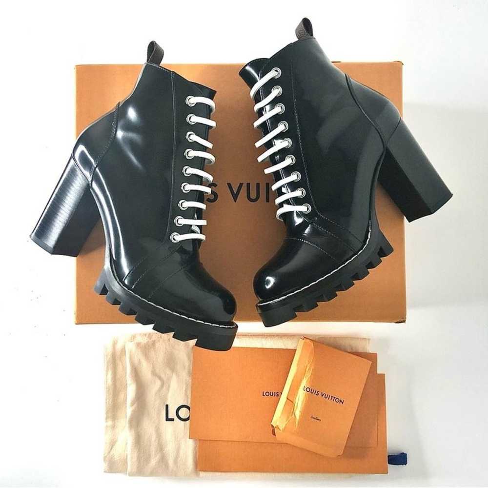 Louis Vuitton Leather boots - image 3