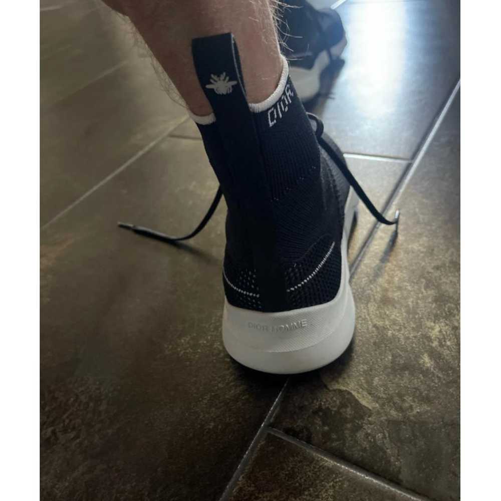 Dior Homme B21 cloth low trainers - image 4