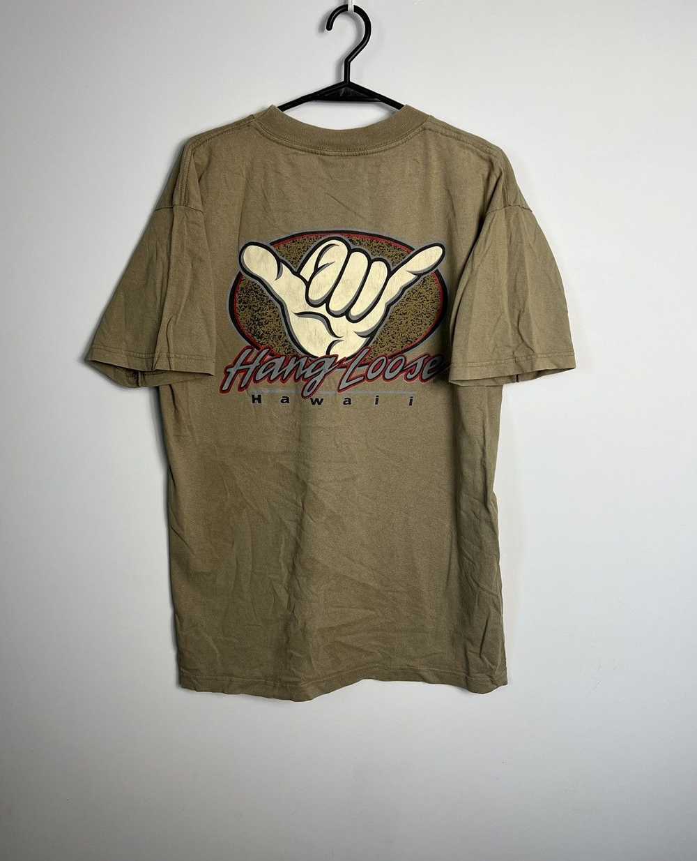 Band Tees × Vintage Tshirt Hang Loose Hawaii vint… - image 1