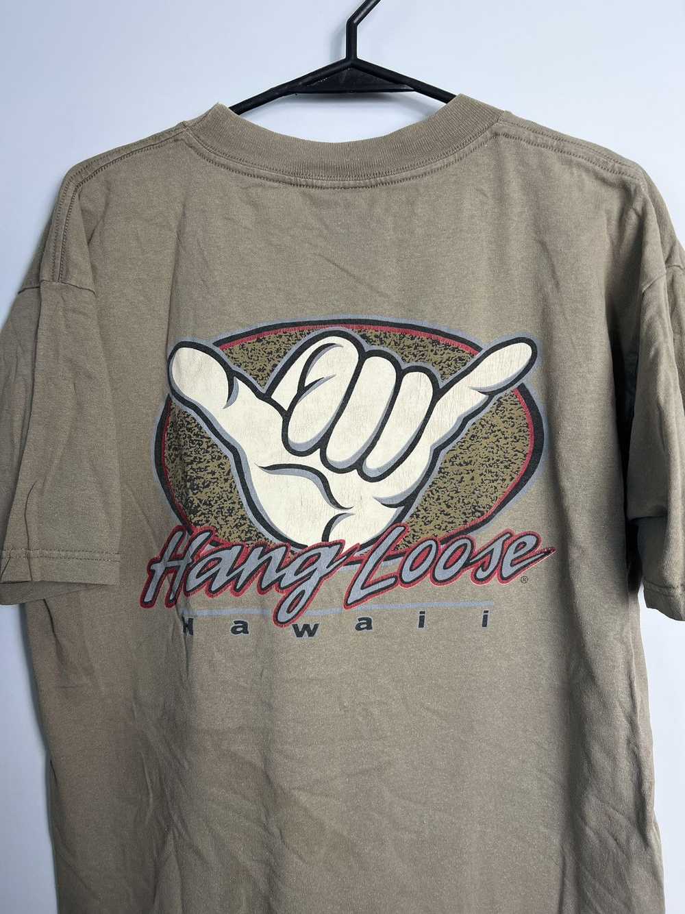 Band Tees × Vintage Tshirt Hang Loose Hawaii vint… - image 4