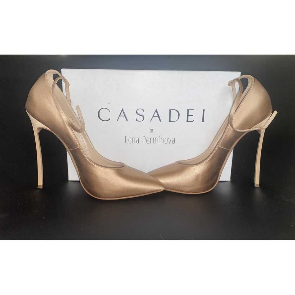 Casadei Cloth heels - image 6